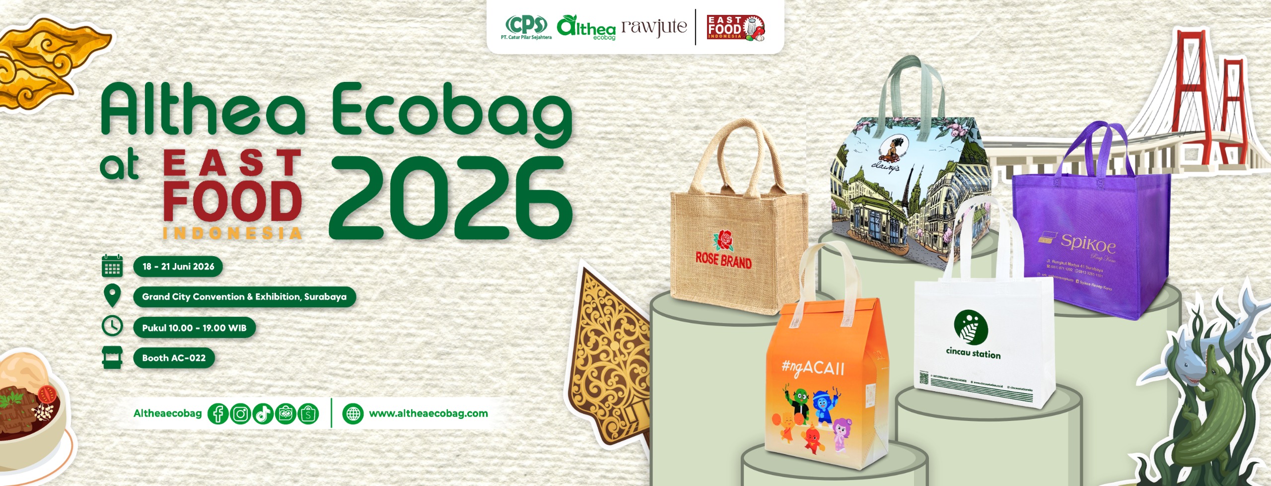 Althea Ecobag at EASTFOOD (IIFEX) 2026