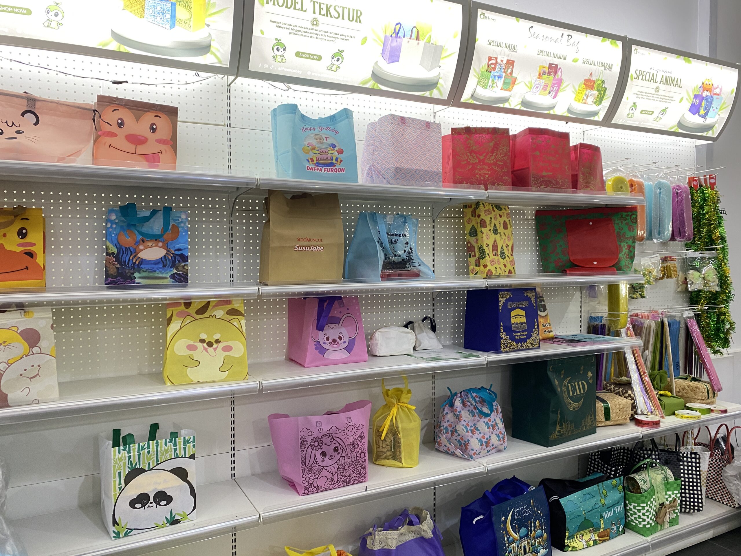 Display Sample Produk
